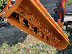 hydraulisch aangedreven klepelmaaiers voor min graafmachines mod. ars 100