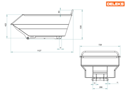 elektrische dumper xe500e