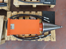 kegelsplijter houtklover voor minigraafmachine lsp12