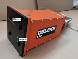 kegelsplijter houtklover voor minigraafmachine lsp12