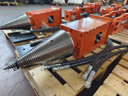 kegelsplijter houtklover voor minigraafmachine lsp18