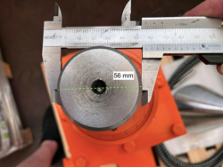 kegelsplijter houtklover voor minigraafmachine lsp18