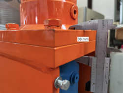 kegelsplijter houtklover voor minigraafmachine lsp18