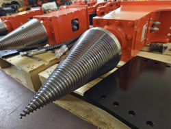 kegelsplijter houtklover voor minigraafmachine lsp40