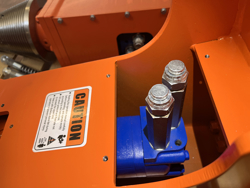 kegelsplijter houtklover voor minigraafmachine lsp40