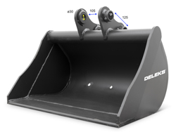 graafbak voor minigraafmachine m180 600