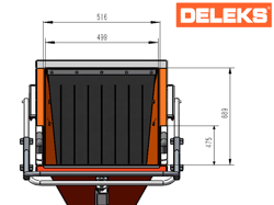 benzine hakselaar versnipperaar met briggs & stratton motor mod. dk 900 bs
