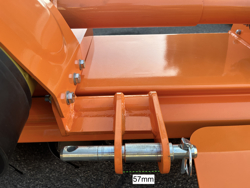 grondfrees voor tractoren 150cm breed middelzware uitvoering dfm150