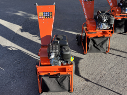 benzine hakselaar met b&s motor mod. dk 300 bs