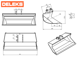 graafbak voor minigraafmachine s100 600