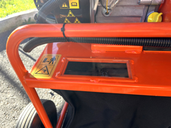 benzine hakselaar met b&s motor mod. dk 300 lc