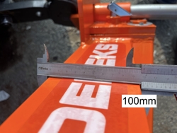 hooivork voor kleine tractoren mod dk 8