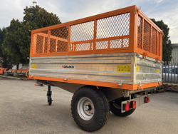 driezijdige kipper kiepaanhanger voor tractoren mod rm 14t3s