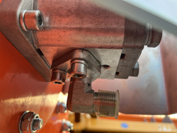 hydraulisch aangedreven klepelmaaiers voor mini graafmachines mod. ark 110