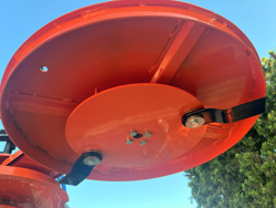 sikkelmaaier cirkelmaaier met 8 horizontale messen voor tractoren 150cm mod. dm150 interfila