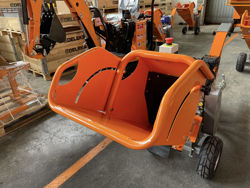 benzine hakselaar met b&s motor mod. dk 500 bs