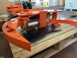 velkop houtgrijper grijper met rotator voor minigraafmachine cf 11r