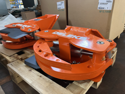 velkop houtgrijper grijper met rotator voor minigraafmachine cf 11r