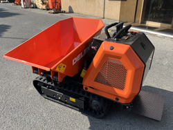 mini rupsdumper mini dumper op rupsbanden met kubota m8000rk