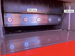 benzine hakselaar versnipperaar met motor mod. dk 800 briggs & stratton