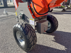 benzine hakselaar versnipperaar met motor mod. dk 800 briggs & stratton