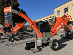 benzine hakselaar versnipperaar met motor mod. dk 800 briggs & stratton