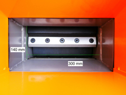 benzine hakselaar versnipperaar met lifan motor mod. dk 800 lf