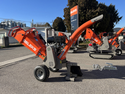 benzine hakselaar versnipperaar met lifan motor mod. dk 800 lf