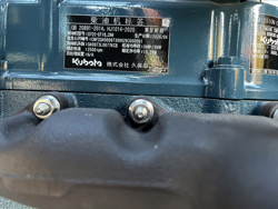 mini rupsdumper mini dumper op rupsbanden met kubota m8000