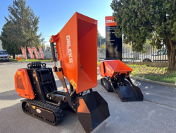 mini rupsdumper mini dumper op rupsbanden met kubota m8000