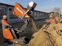 mini rupsdumper mini dumper op rupsbanden met bs m8000
