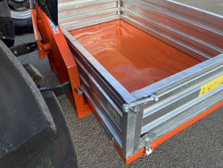 kiepbak grondbak achterbak voor tractoren mod t 1600