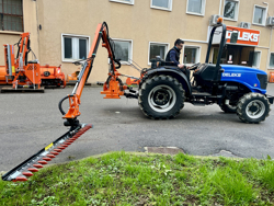 hydraulische arm met 130cm maaibalk mod falco