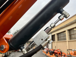 hydraulische arm met 130cm maaibalk mod falco