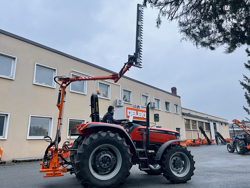 hydraulische arm met 130cm maaibalk mod falco h