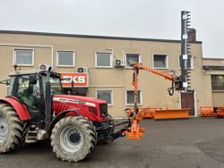 hydraulische arm met 130cm maaibalk mod falco h