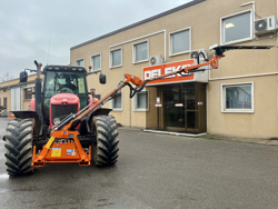 hydraulische arm met 130cm maaibalk mod falco h