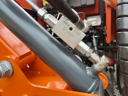 hydraulische arm met 130cm maaibalk mod falco hw