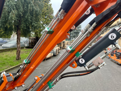 hydraulische arm met 130cm maaibalk mod falco hw