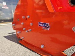 hydraulisch verschuifbare klepelmaaier met hamerklepels zware uitvoering model cervo 160