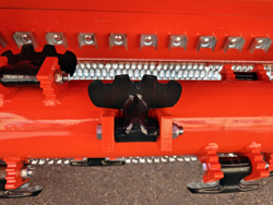 hydraulisch verschuifbare klepelmaaier met hamerklepels zware uitvoering model gorilla 180