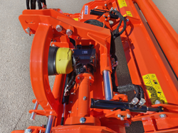 hydraulisch verschuifbare klepelmaaier met hamerklepels zware uitvoering model gorilla 180