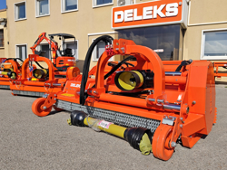 hydraulisch verschuifbare klepelmaaier met hamerklepels zware uitvoering model gorilla 200