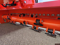 hydraulisch verschuifbare klepelmaaier met hamerklepels zware uitvoering model gorilla 200