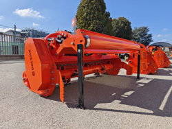 hydraulisch verschuifbare klepelmaaier met hamerklepels zware uitvoering model gorilla 180