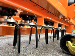 rotorkopeg met kooirol voor tractoren 30 70 pk