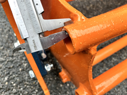 rotorkopeg met kooirol voor tractoren 30 70 pk