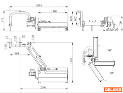 middelzware verstek klepelmaaier giraffa130 deleks