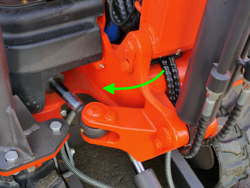 mini graafmachine met toebehoren 1 ton mod m100