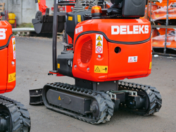 mini graafmachine met toebehoren 1 ton mod m100